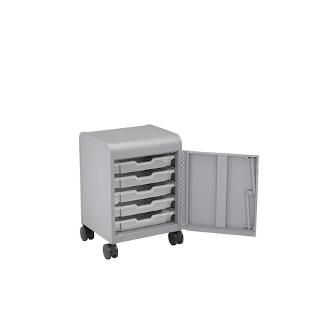 Smith Trades Industrial Storage Cabinet, 30.4 in H, 21 in W, Platinum 120005000PPPCLR